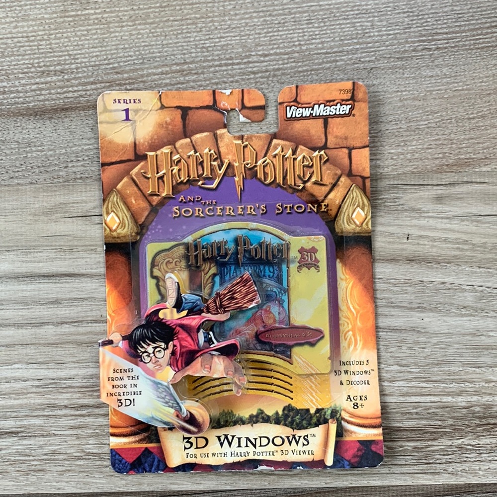 Harry Potter & The Sorcerer’s Stone 3D Windows and Decoder View Master Series 1